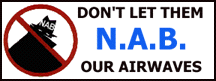 Don't let them NAB our airwaves